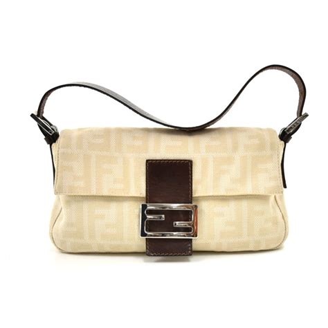 fendi baguette cream|Fendi baguette men.